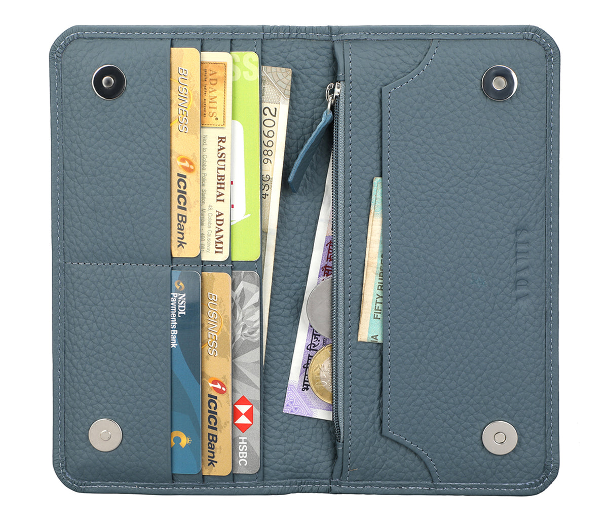 Ria Womens Wallet - Blue