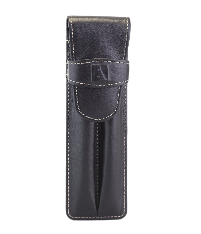Pen Case to Carry 2 Pens - Black