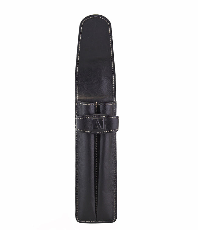 Pen Case to Carry 2 Pens - Black