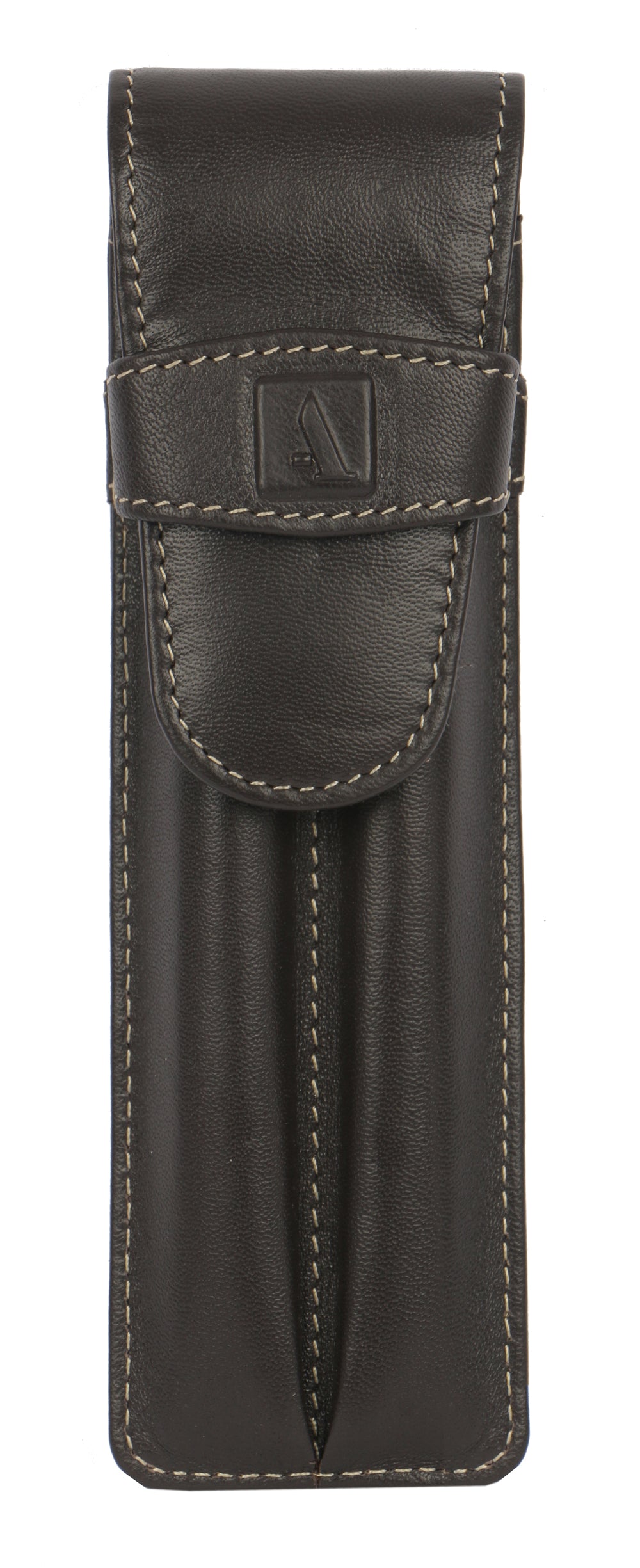 Pen Case to Carry 2 Pens - Brown