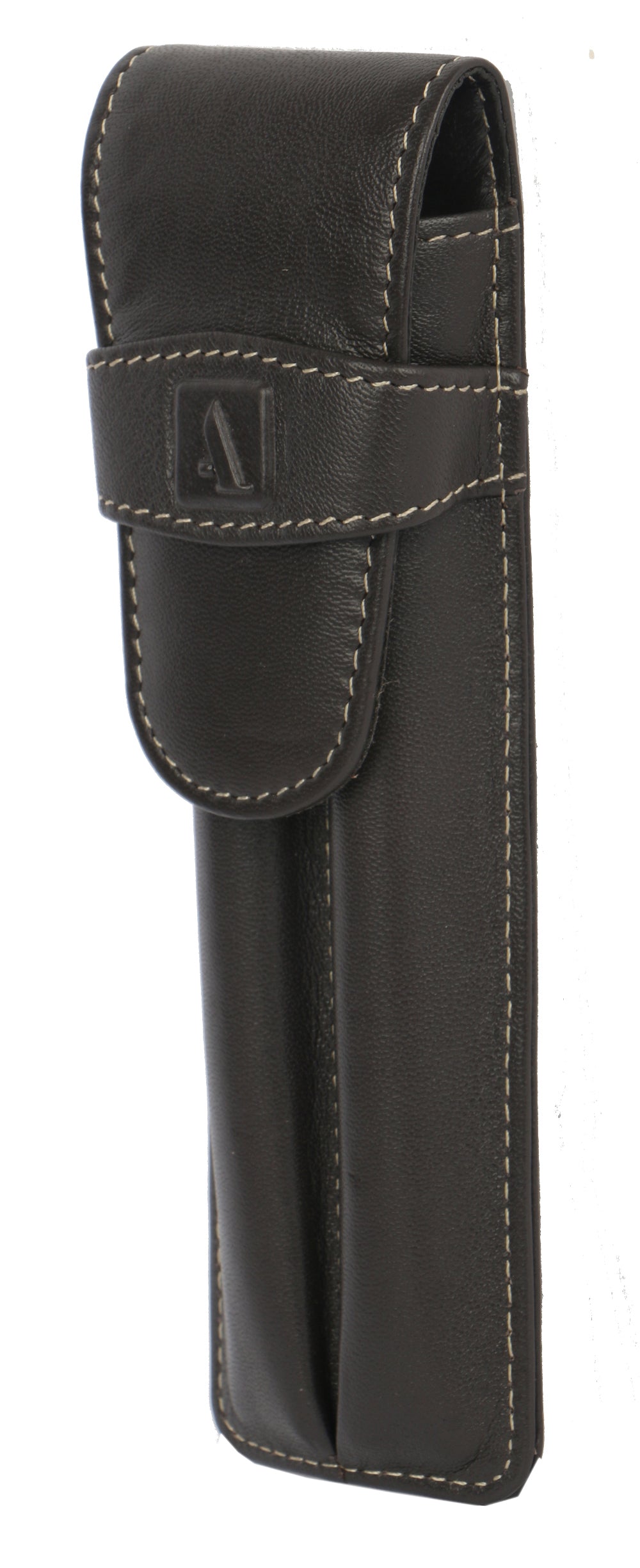 Pen Case to Carry 2 Pens - Brown