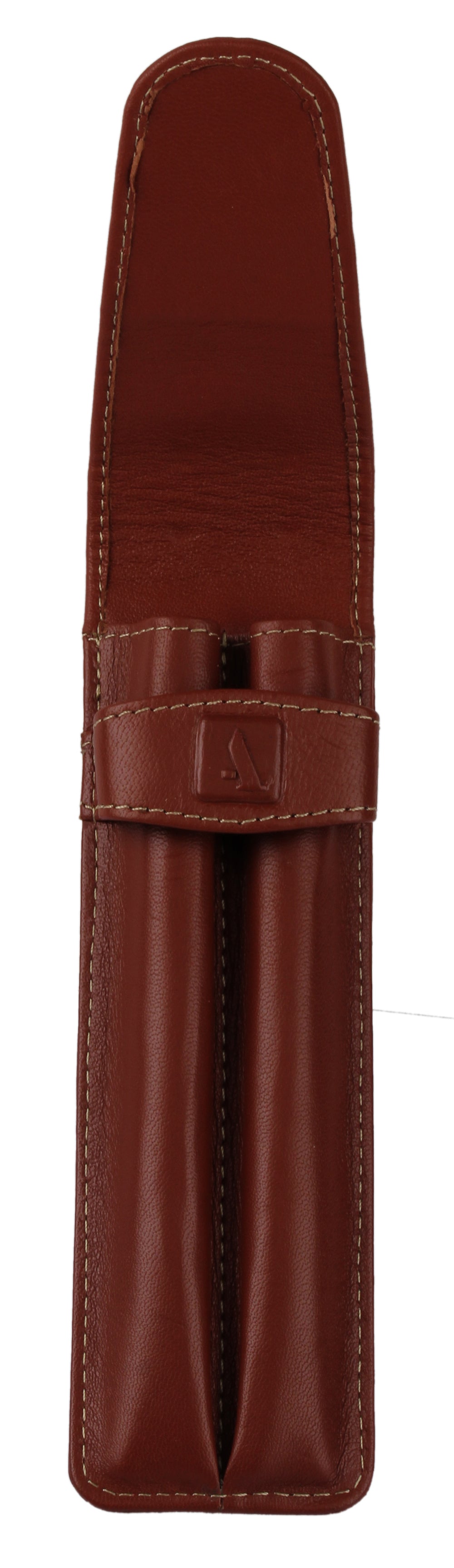 Pen Case to Carry 2 Pens - Tan