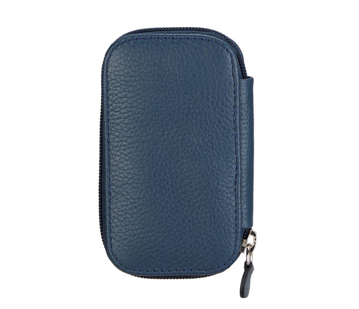 Keycase with Zipper Closing - Blue
