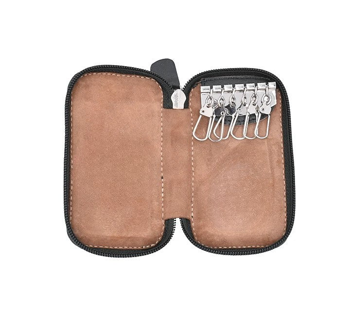 Keycase with Zipper Closing - Green