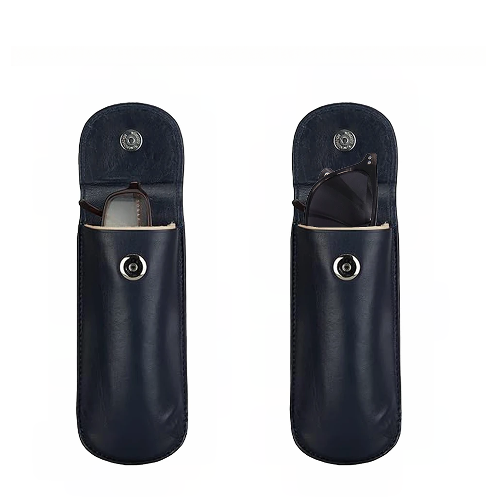 Reading spectacle semi hard case - Blue