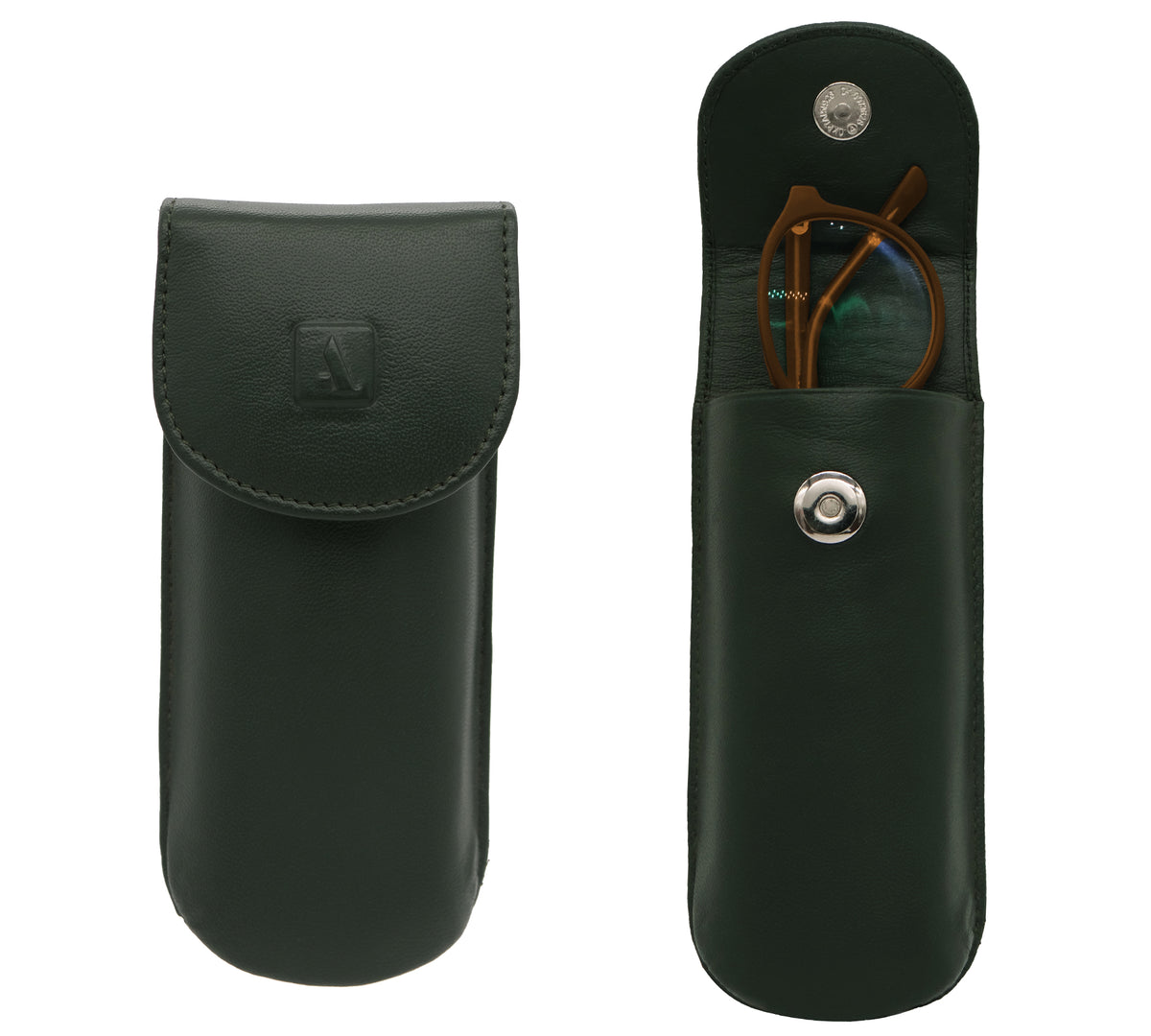 Reading Spectacle Semi Hard Case - Green