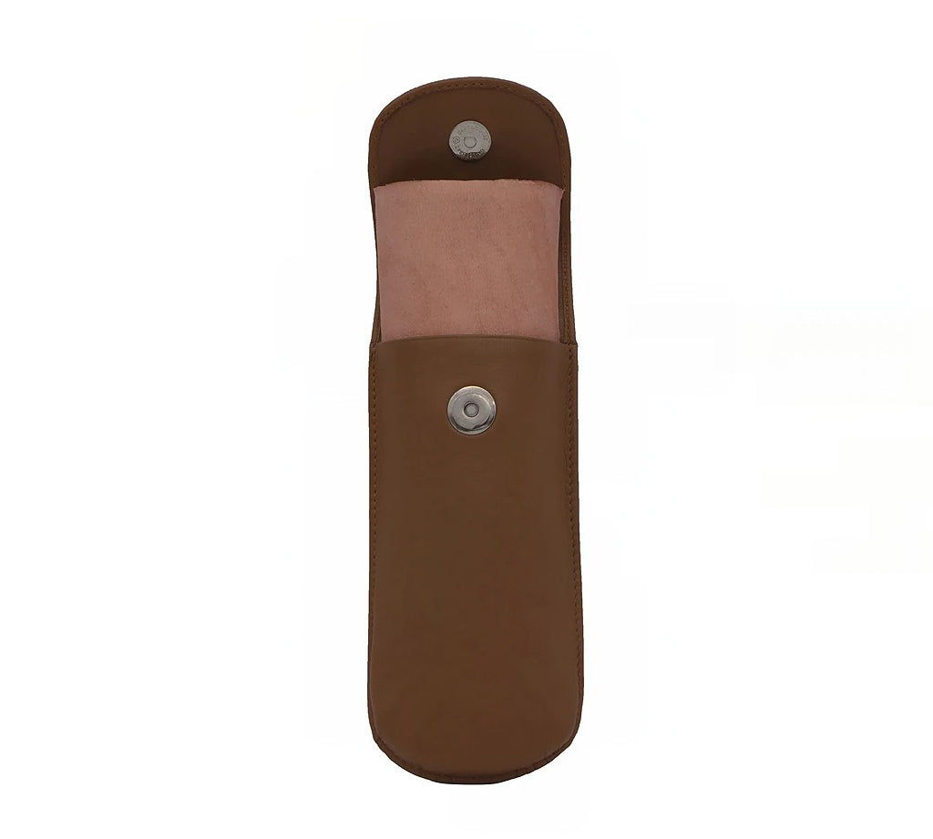 Reading Spectacle Semi Hard Case - Tan