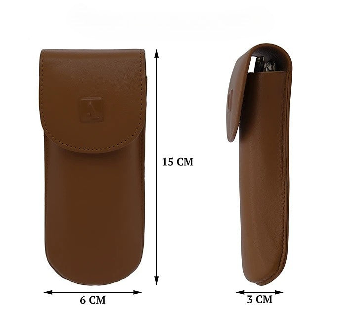 Reading Spectacle Semi Hard Case - Tan