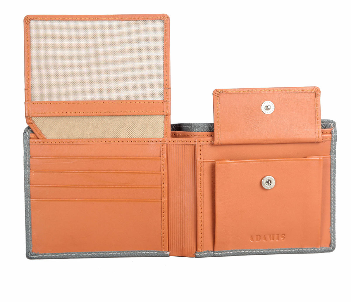 Addler Mens Wallet - Grey