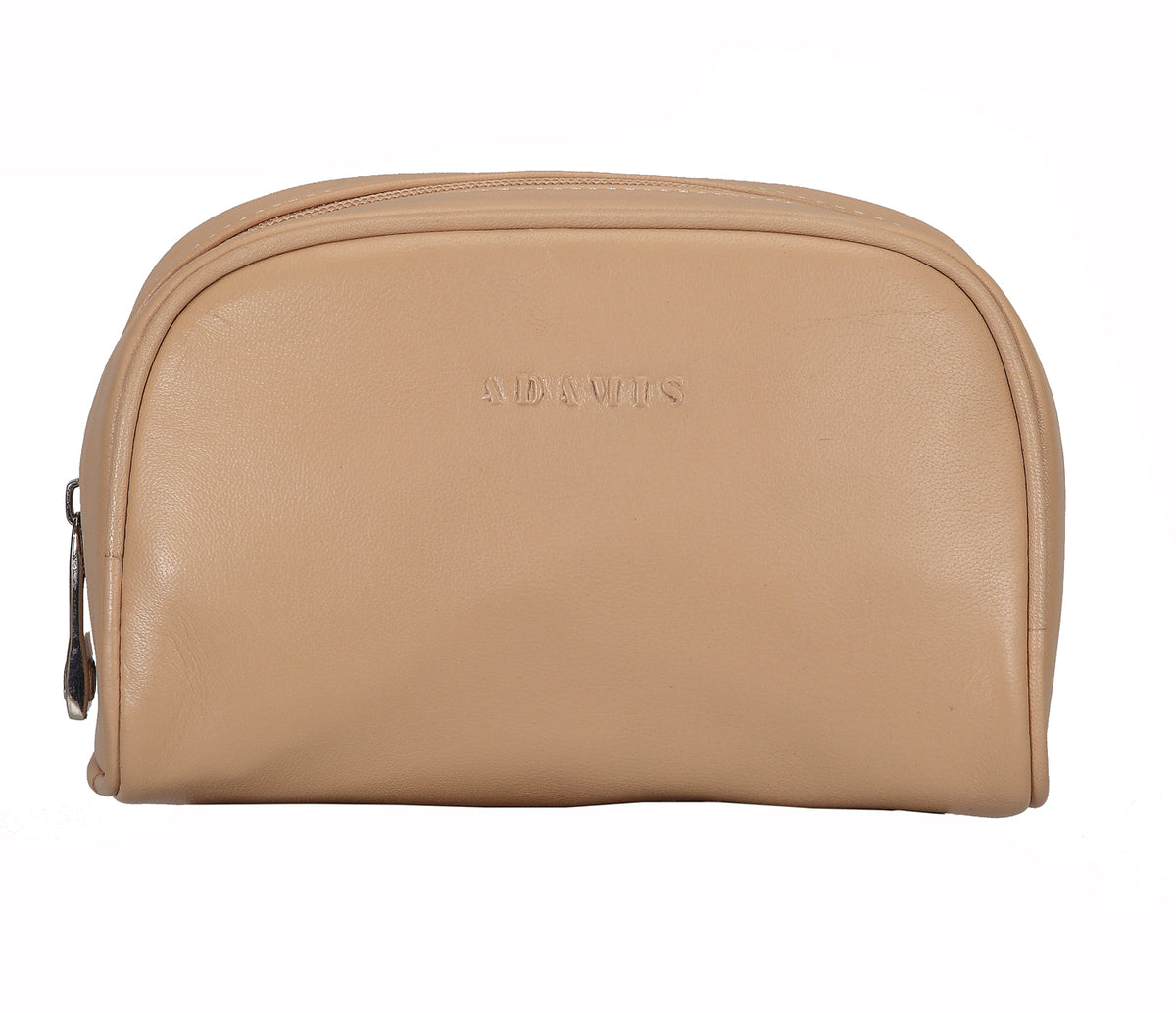 Unisex Wash & Toiletry Travel Pouch - Beige