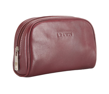 Unisex Wash & Toiletry Travel Pouch - Wine