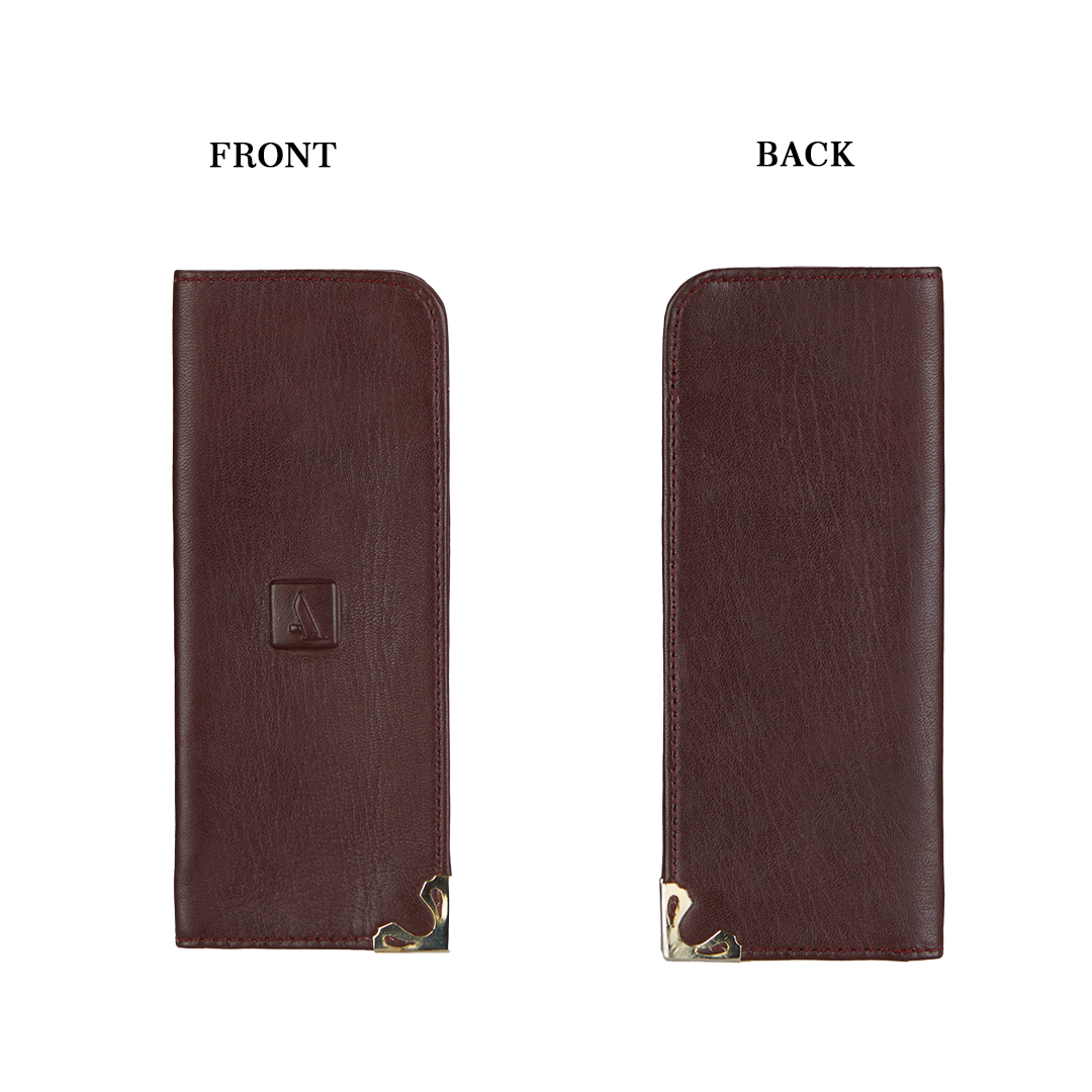 Reading spectacle soft case - Wine