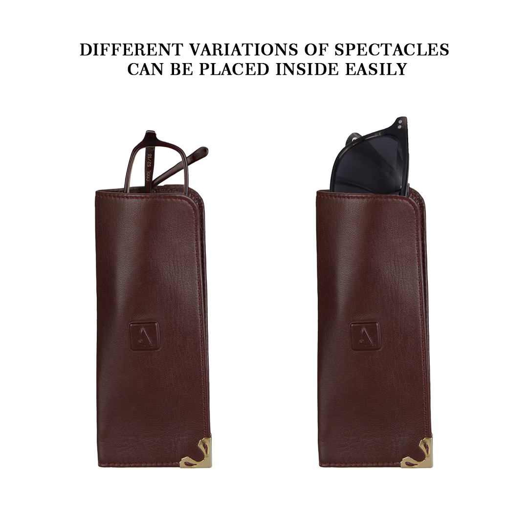 Reading spectacle soft case - Wine