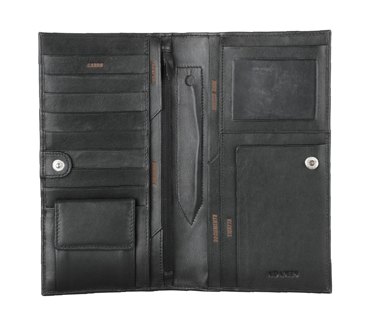 Novio Travel Wallet-Black
