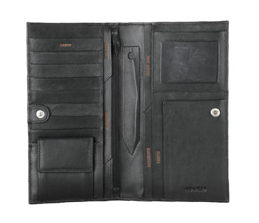 Novio Travel Wallet-Black