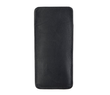 Soft Stitch Free Spectacle Case - Black