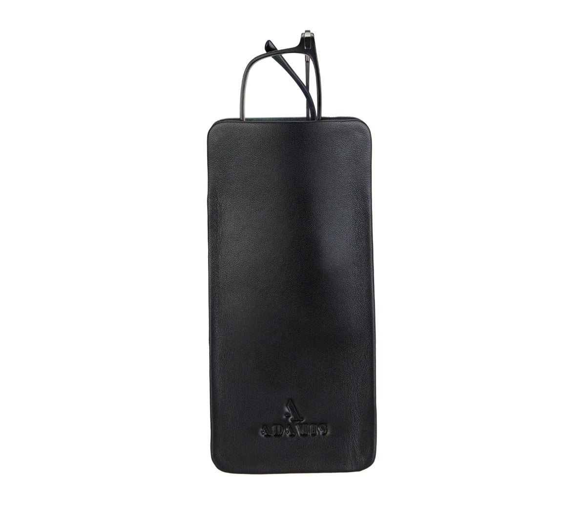 Soft Stitch Free Spectacle Case - Black