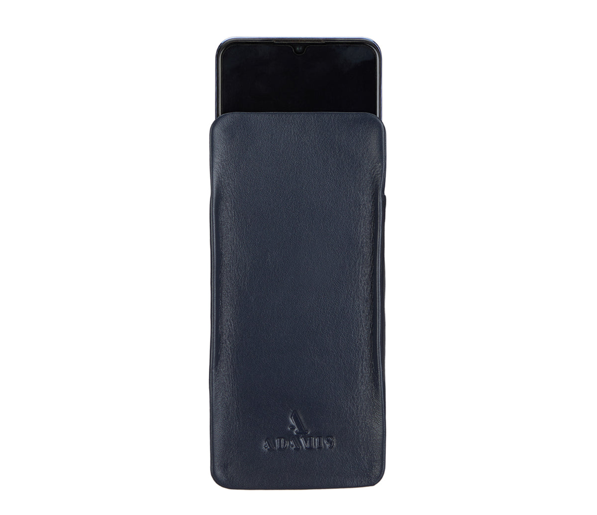 Soft Stitch Free Spectacle Case - Blue