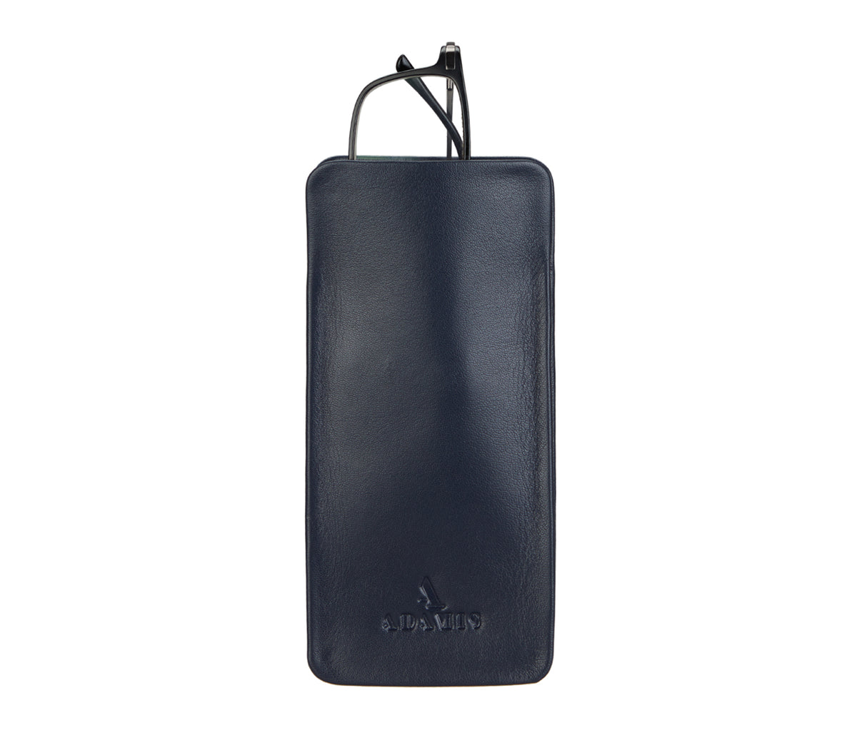 Soft Stitch Free Spectacle Case - Blue