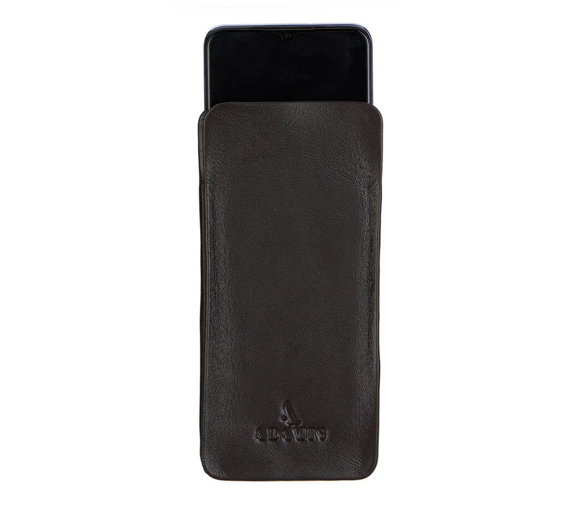 Soft Stitch Free Spectacle Case - Brown