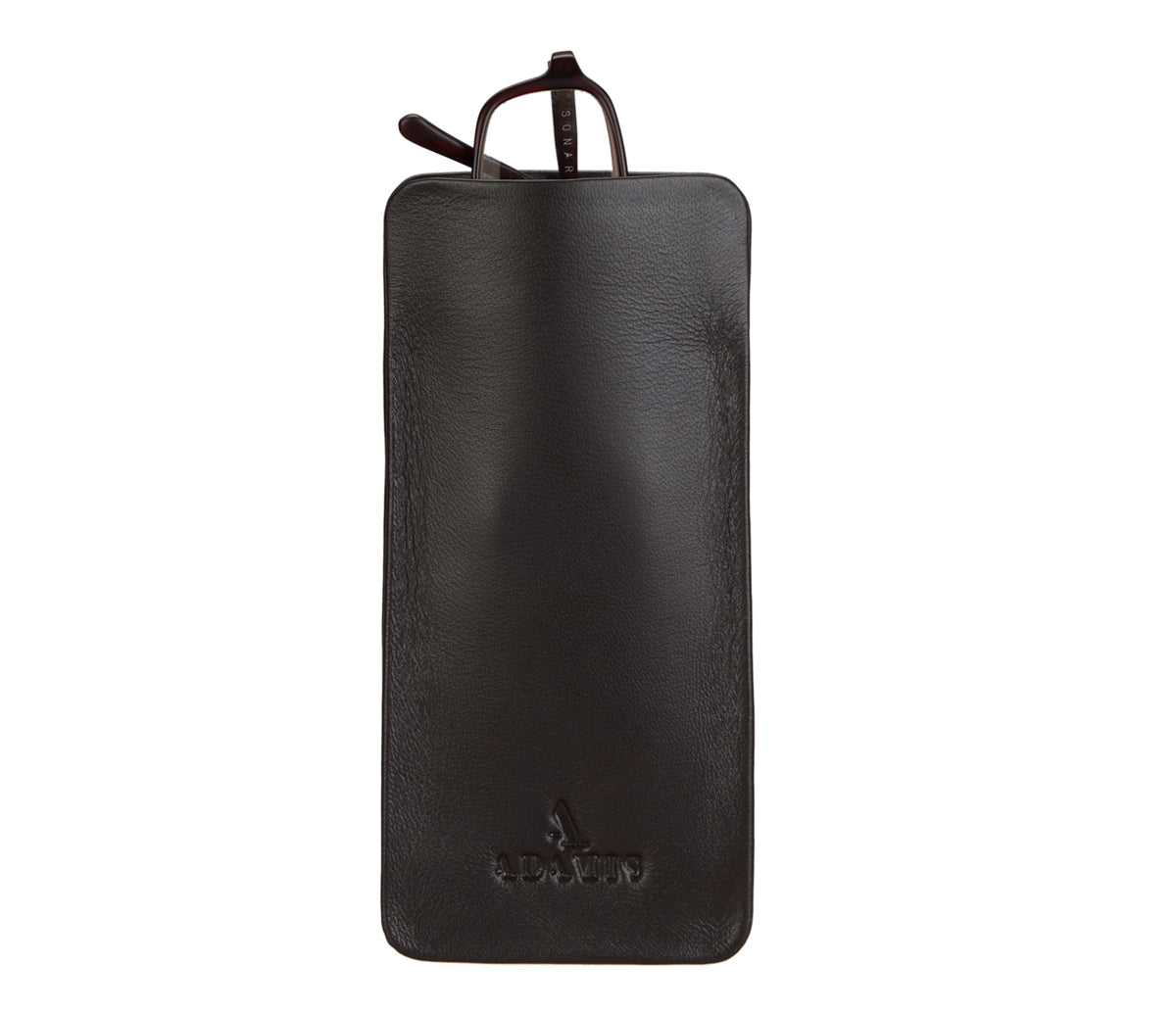 Soft Stitch Free Spectacle Case - Brown