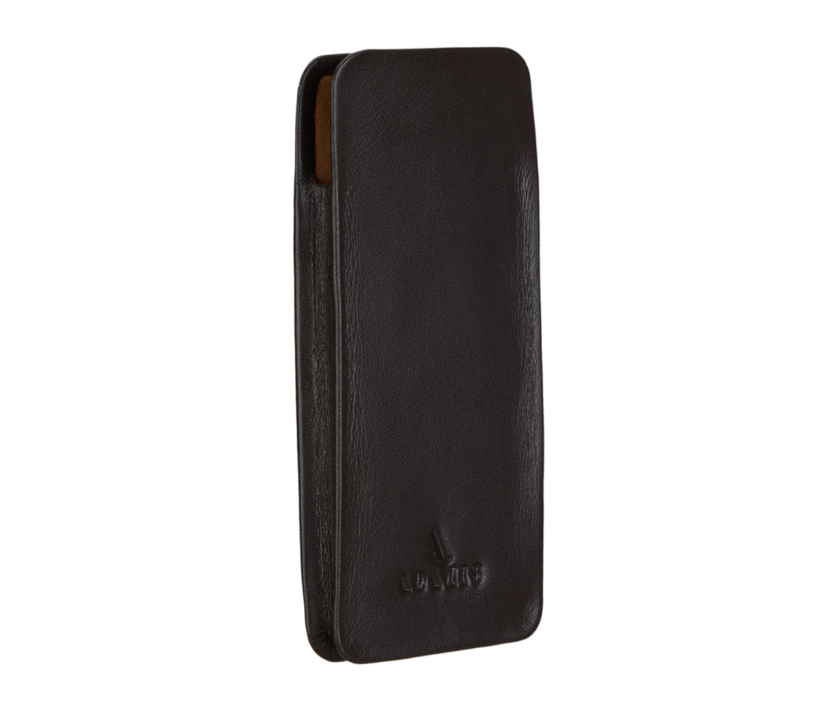 Soft Stitch Free Spectacle Case - Brown