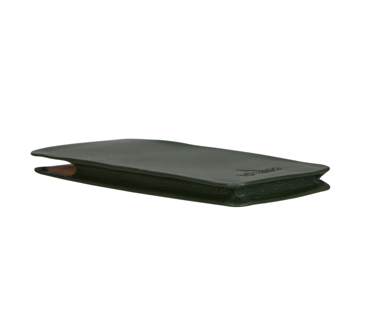 Soft Stitch Free Spectacle Case - Green