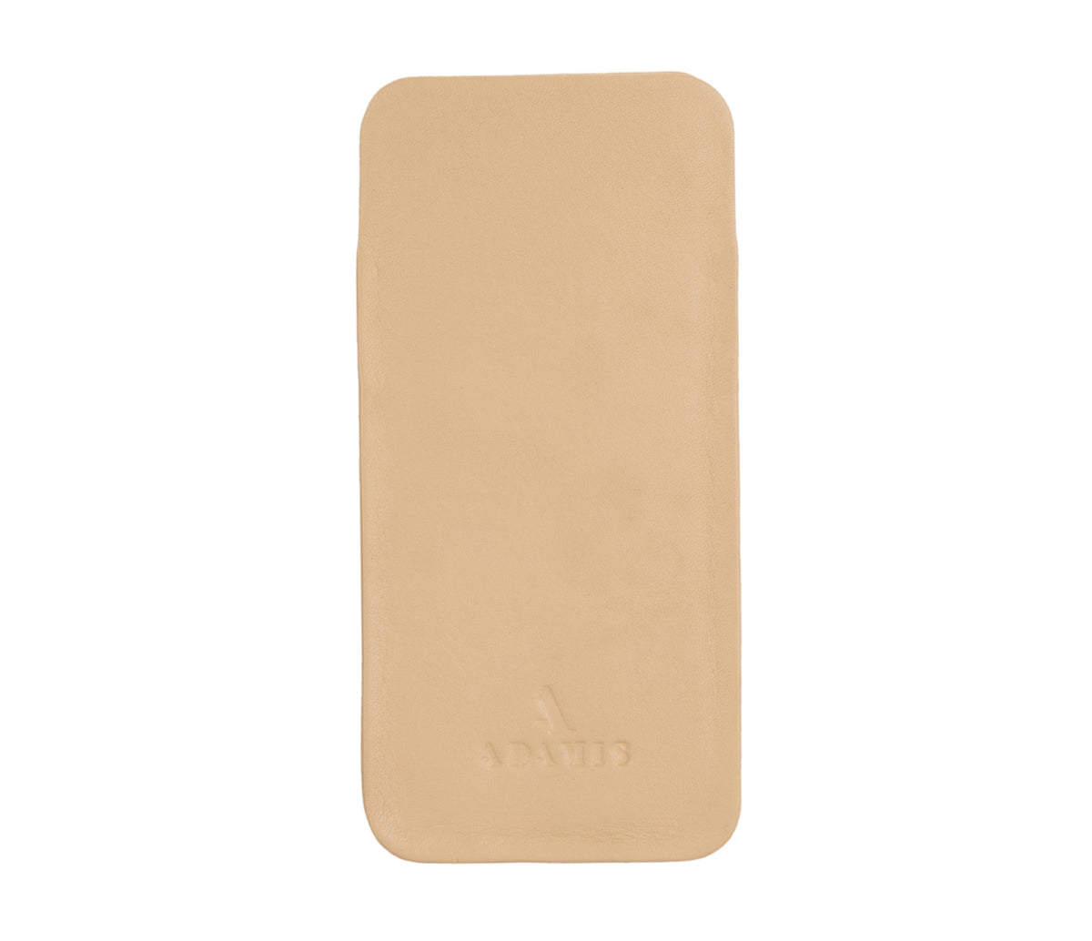 Soft Stitch Free Spectacle Case - Beige