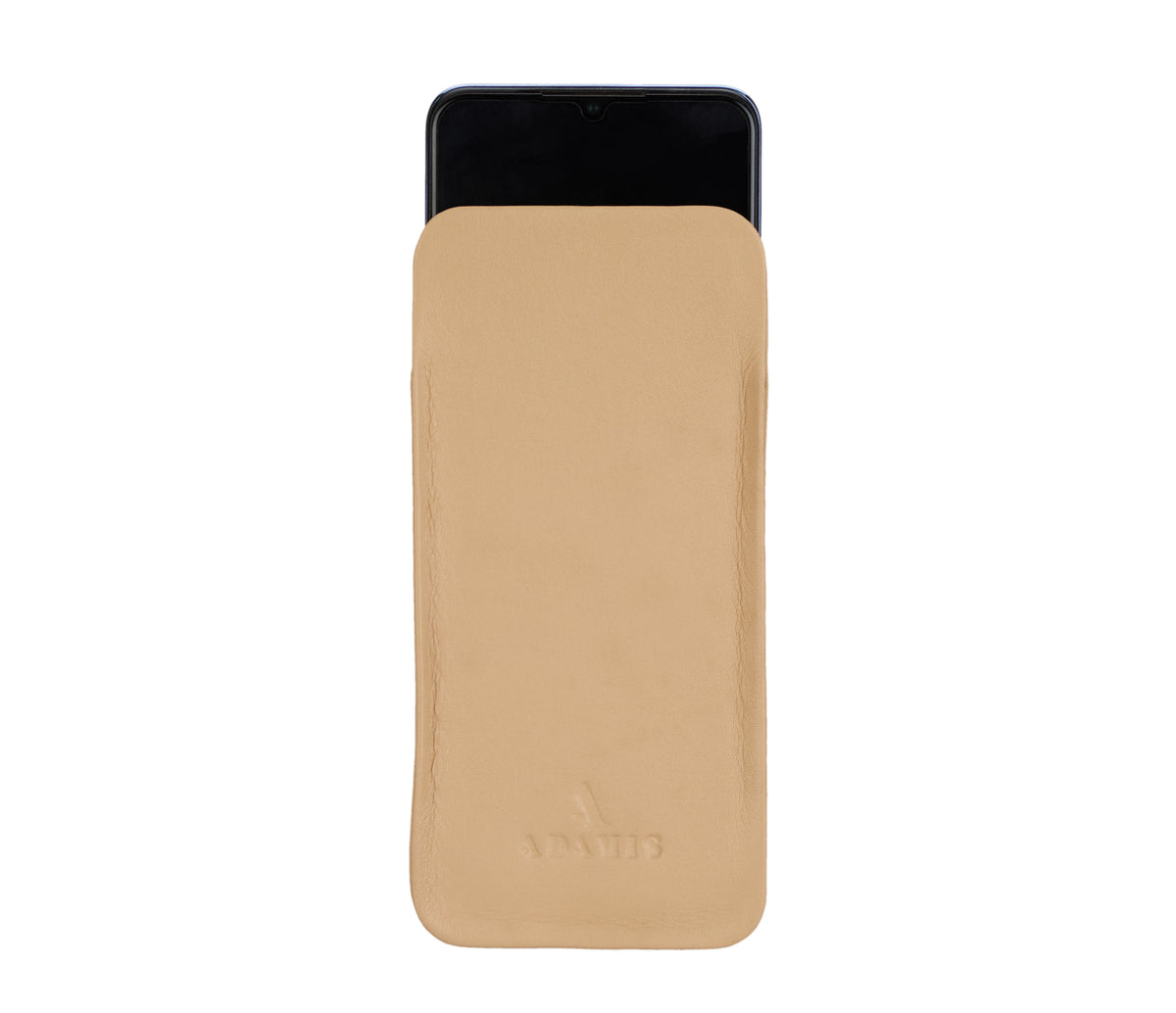 Soft Stitch Free Spectacle Case - Beige