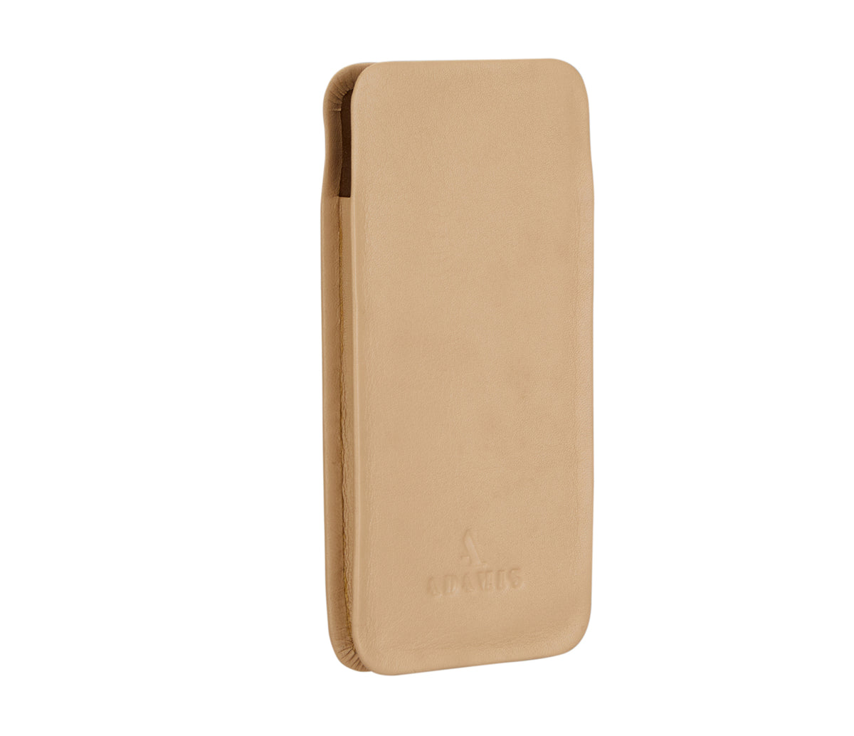 Soft Stitch Free Spectacle Case - Beige