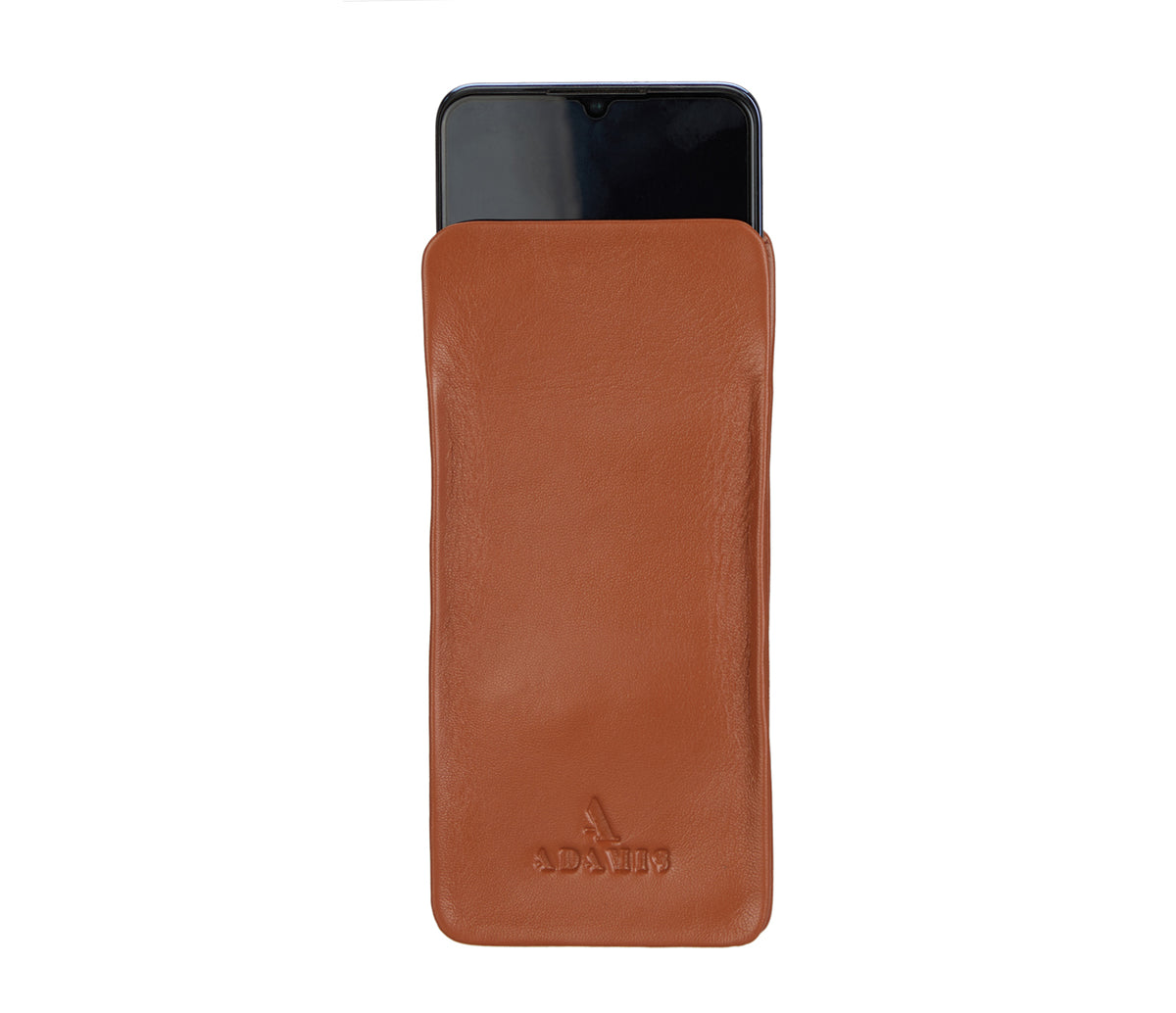 Soft stitch free spectacle case - Tan