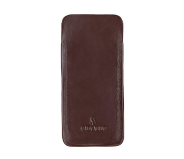 Soft stitch free spectacle case - Wine