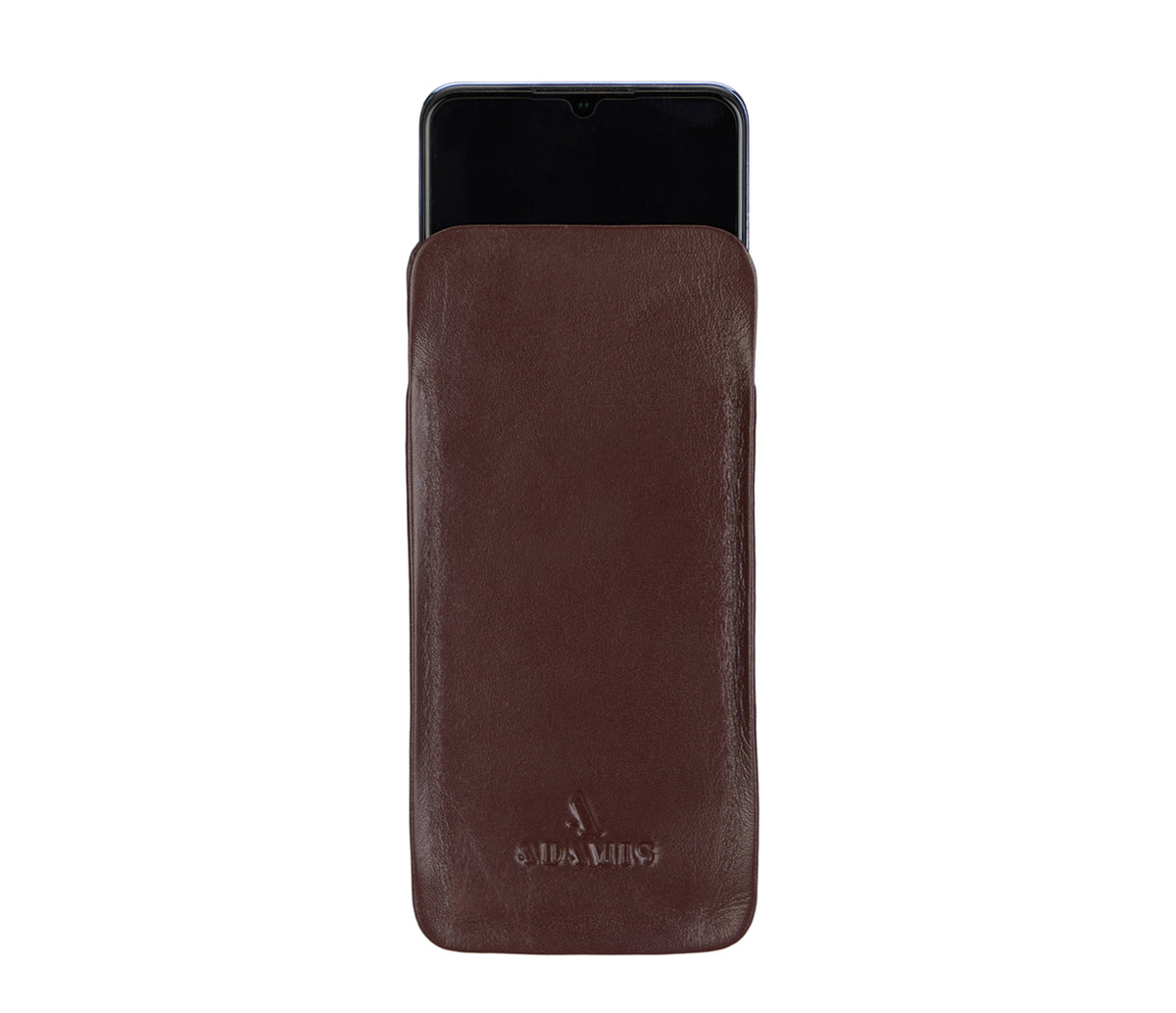Soft stitch free spectacle case - Wine