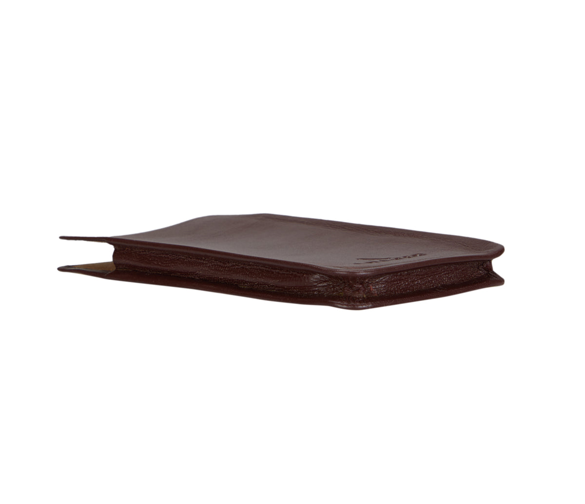 Soft stitch free spectacle case - Wine