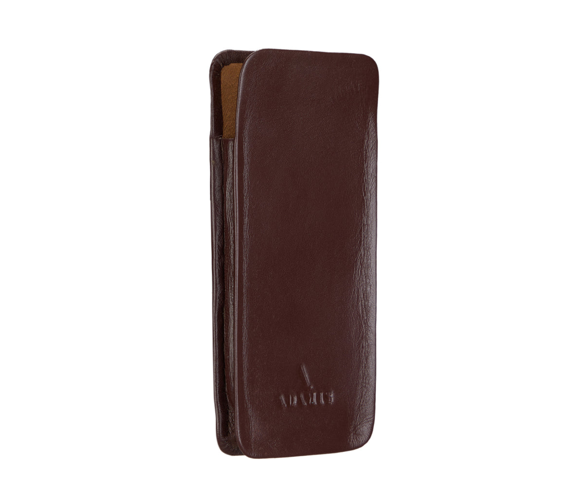 Soft stitch free spectacle case - Wine