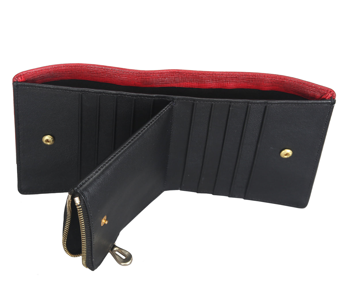 Alabama Womens Wallet - Red/Black