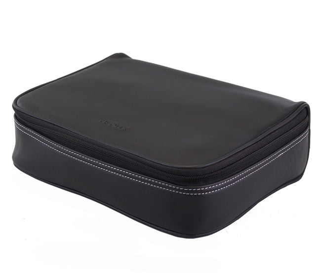 Unisex Wash & Toiletry Travel Pouch - Black