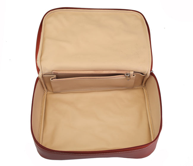 Unisex Wash & Toiletry Travel Pouch - Wine