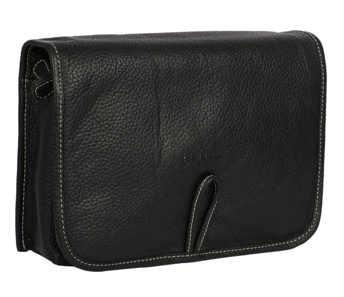 Unisex Wash & Toiletry Travel Bag - Black
