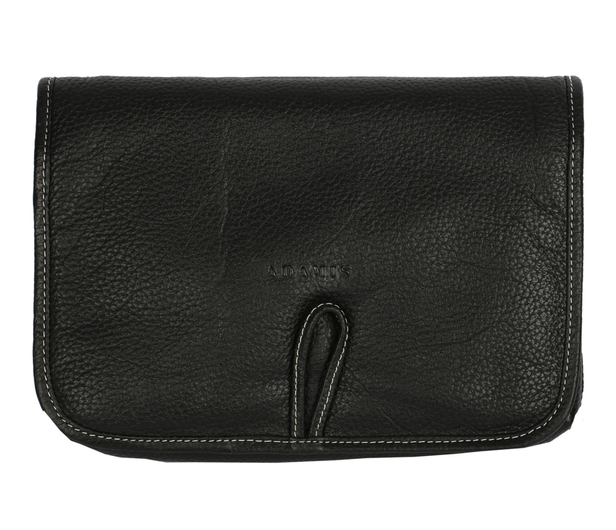 Unisex Wash & Toiletry Travel Bag - Black