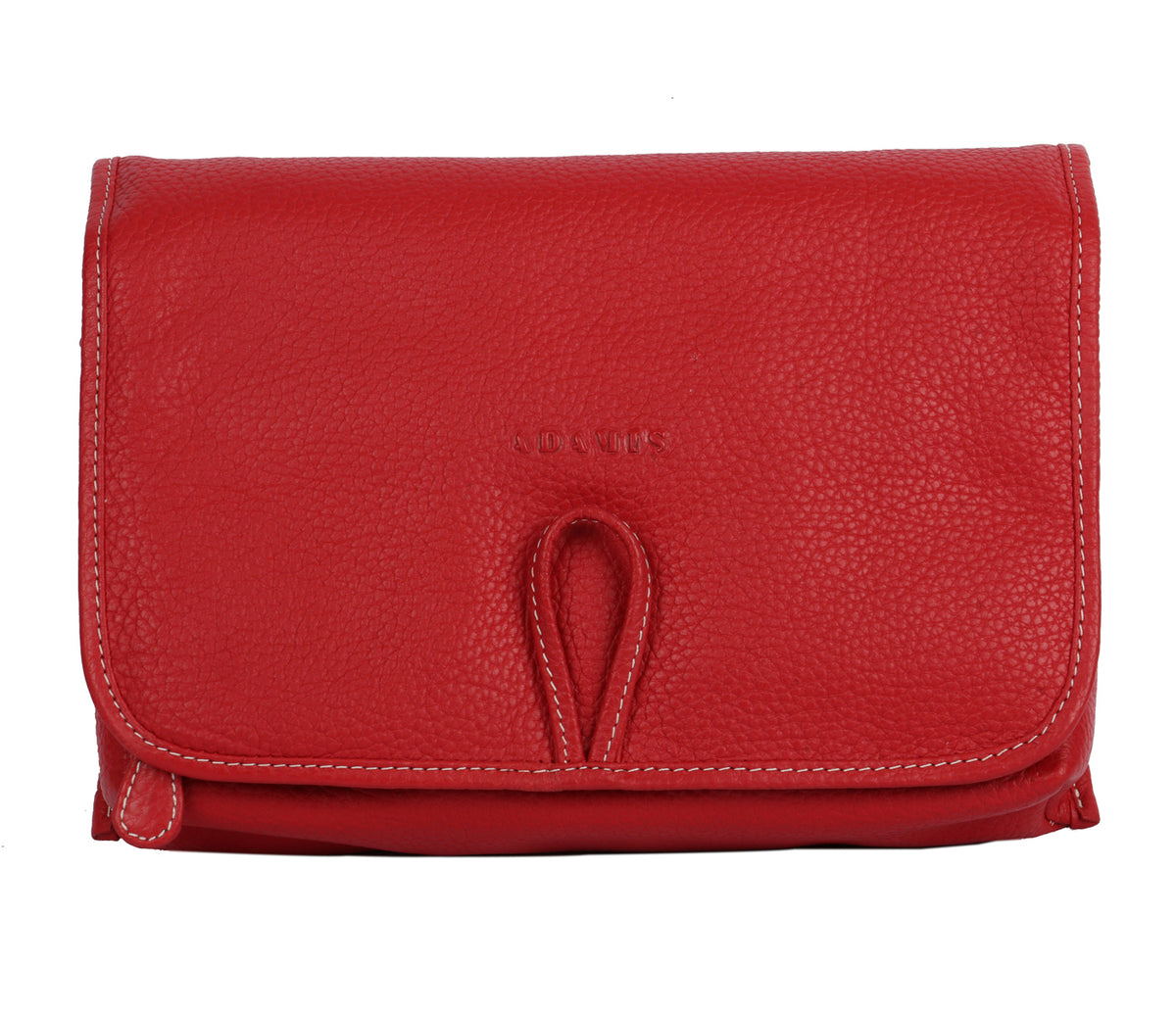 Unisex Wash & Toiletry Travel Bag - Red