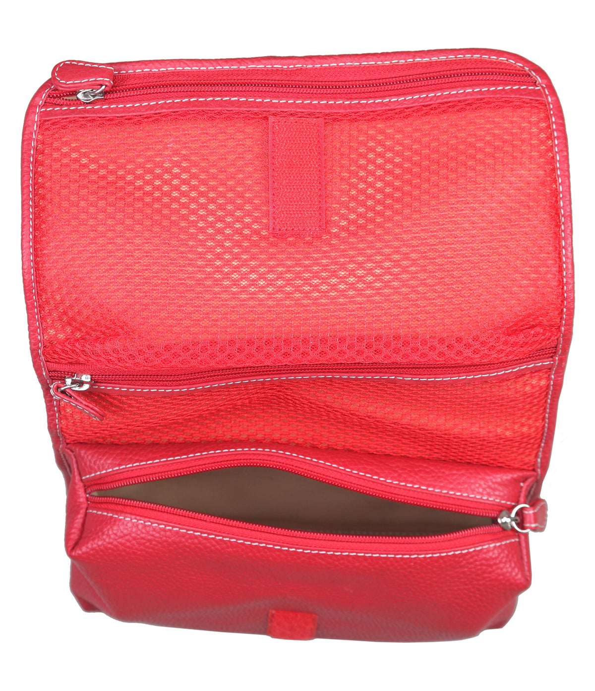Unisex Wash & Toiletry Travel Bag - Red