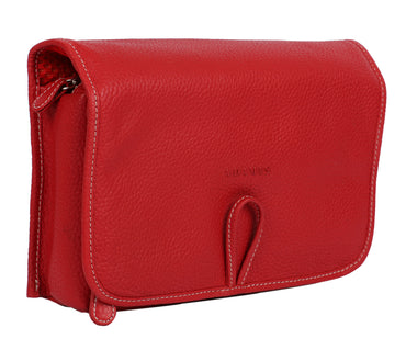 Unisex Wash & Toiletry Travel Bag - Red