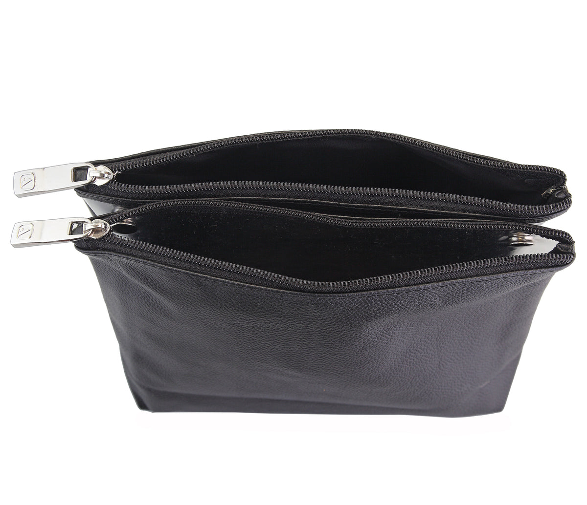 Unisex Wash And Toiletry Bag - Black