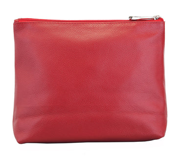 Unisex Wash And Toiletry Bag - Red