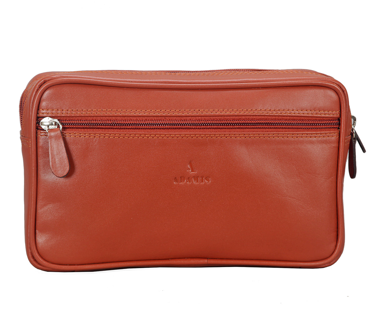 Enrique Gents Pouch - Tan