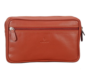 Enrique Gents Pouch - Tan