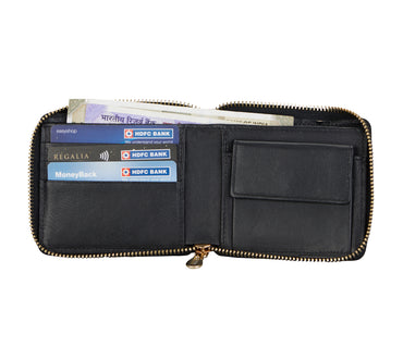 Denzel Mens Wallet-Black