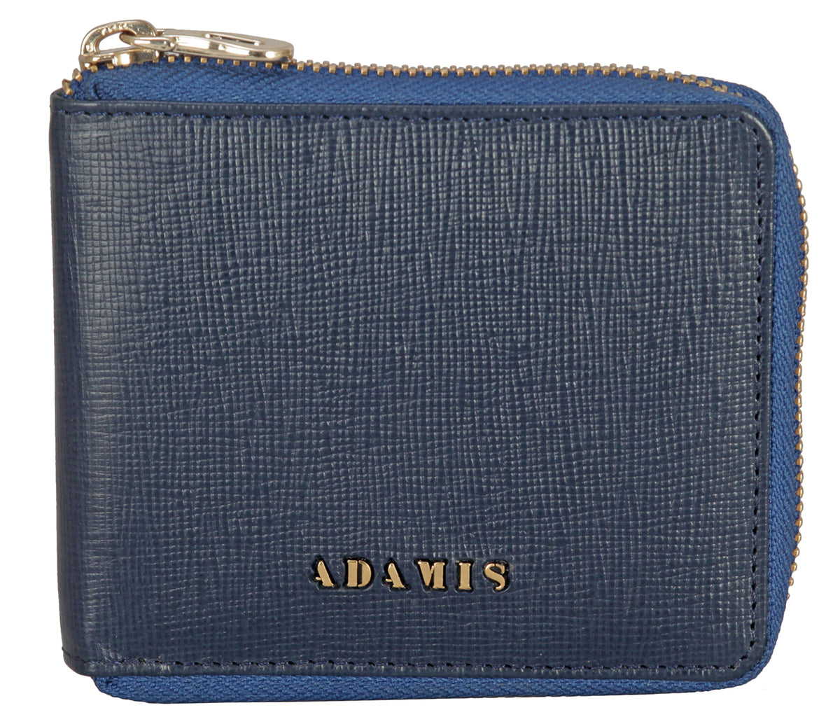 Denzel Mens Wallet-Blue