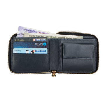 Denzel Mens Wallet-Blue